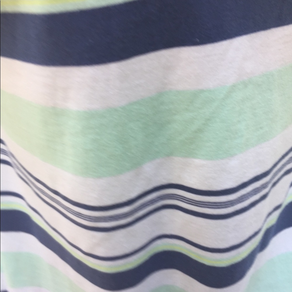 Victoria’s Secrets racer back striped sun pastel mini dress, - Picture 4 of 12